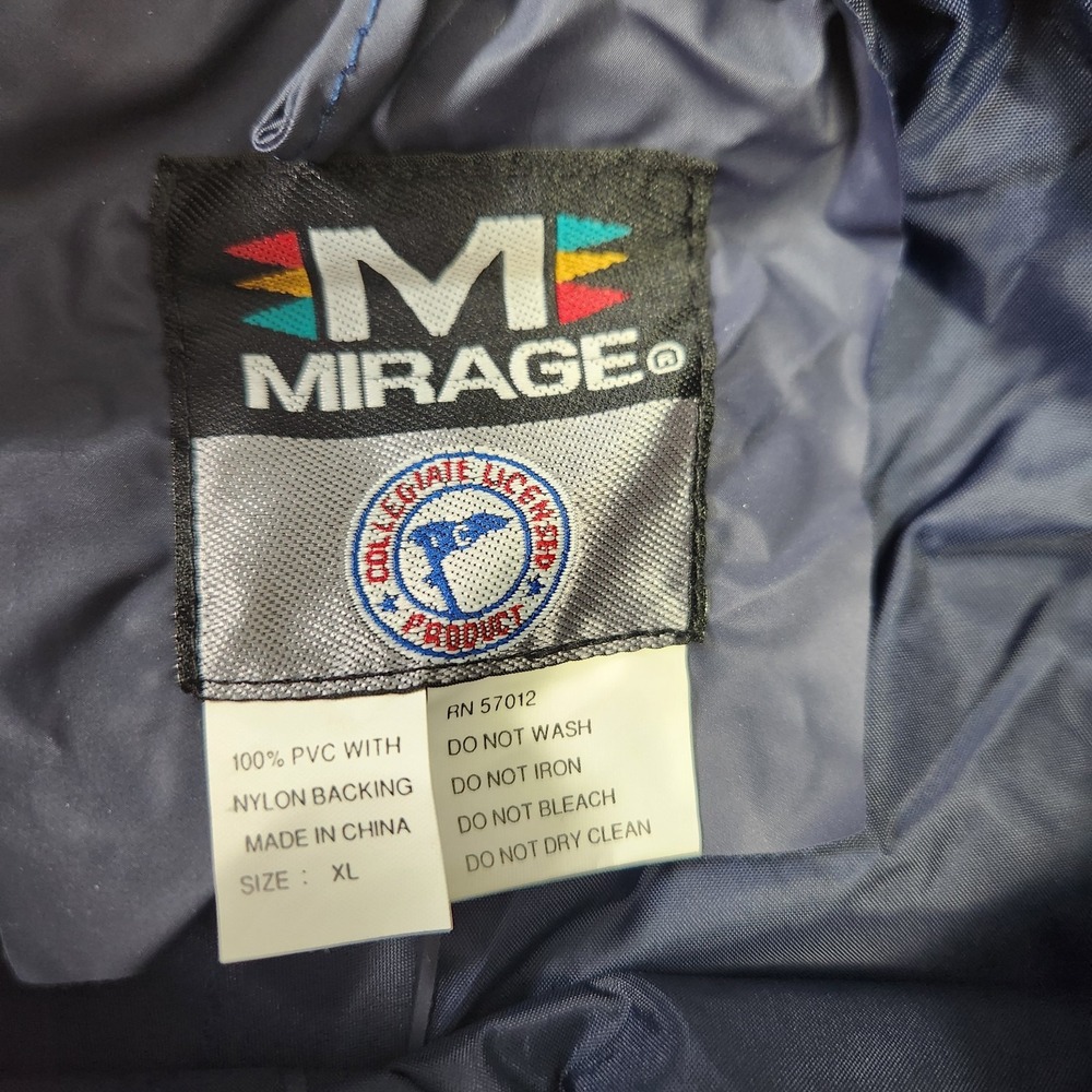 WVU Mountaineers Rain Pants Men XL Mirage Pvc Blue Waterproof Golf NCAA - Picture 7 of 8
